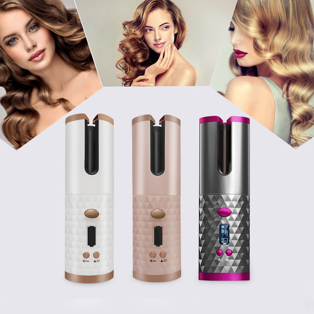 Automatic Rechargeable Hair Curler