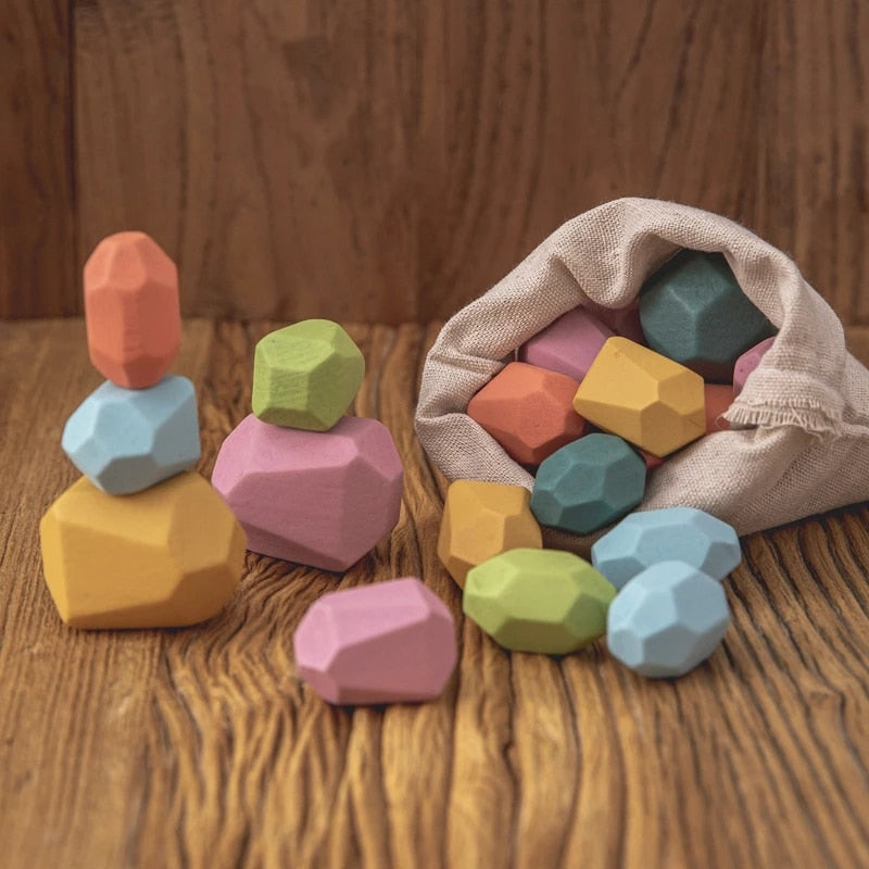 Creative Wooden Children's Building Blocks