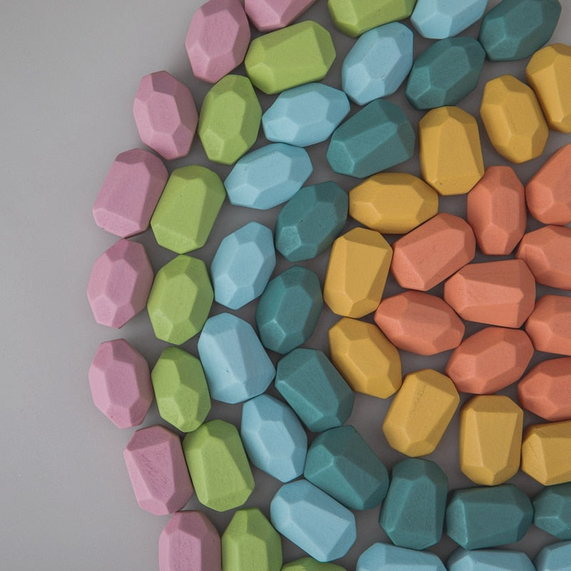 Creative Wooden Children's Building Blocks