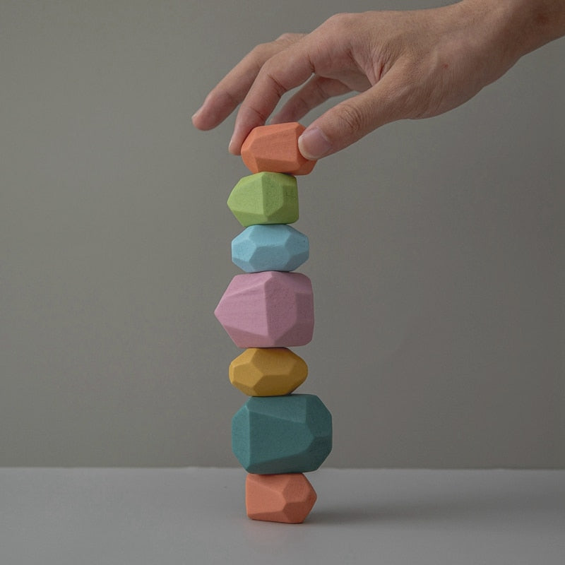 Creative Wooden Children's Building Blocks