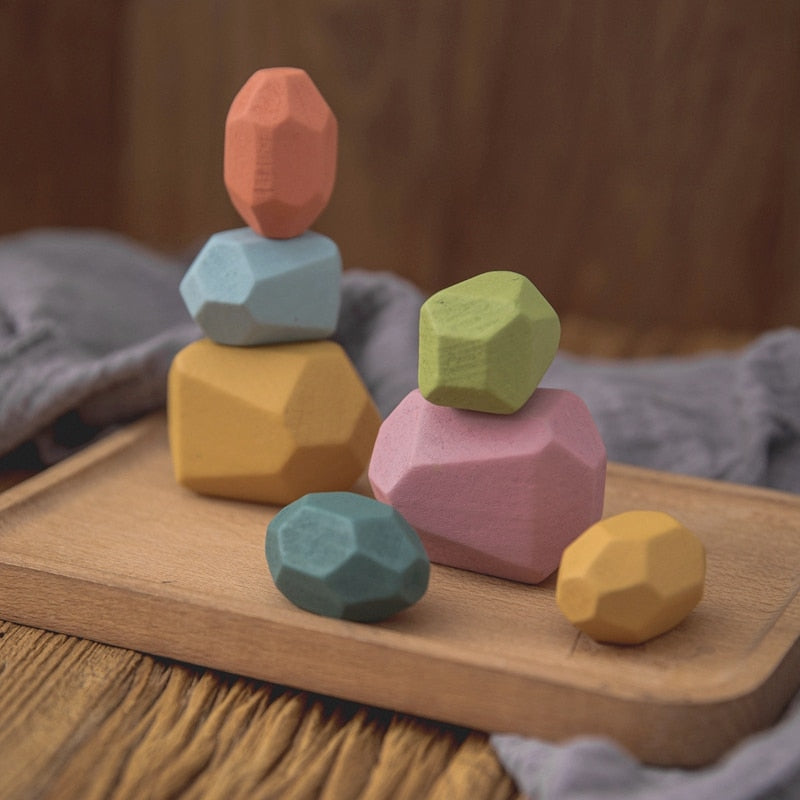 Creative Wooden Children's Building Blocks