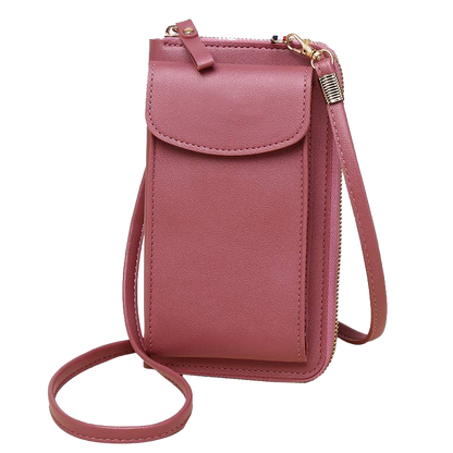 Women's Zip Up Crossbody Purse